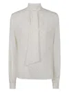 Redemption Metallic-embellished Blouse In White