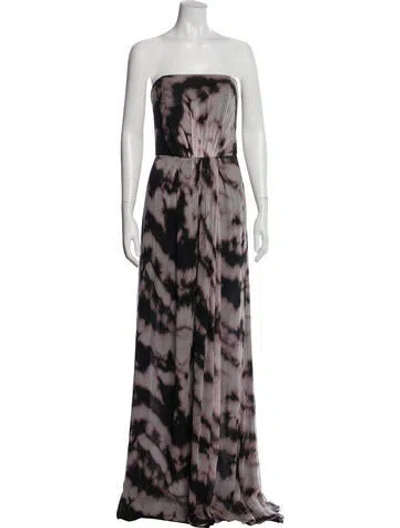 Pre-owned Redemption Silk Long Dress In Multi