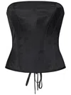 Redemption Strapless Satin Finish Corset Top