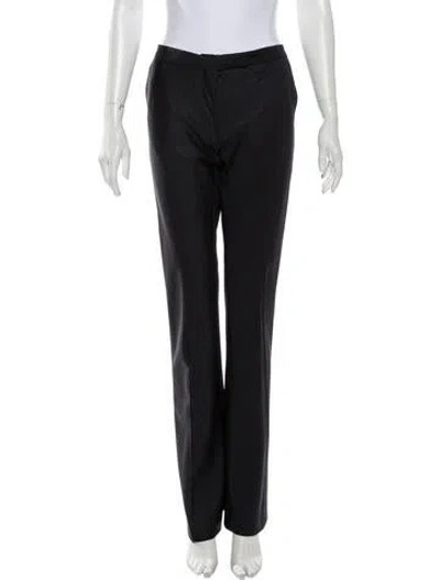 Pre-owned Redemption Wool Wide Leg Pants W/ Tags In Black