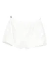 Redemption Zip-fastening Shorts In White