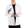 Redemptive Men's White Seamless Bonding Pattern Shirt