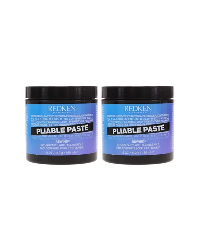 Redken 10oz Pliable Paste Rewind 2 Pack