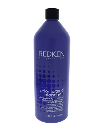 Redken 33.8oz Color Extend Blondage Color Depositing Conditioner In Blue