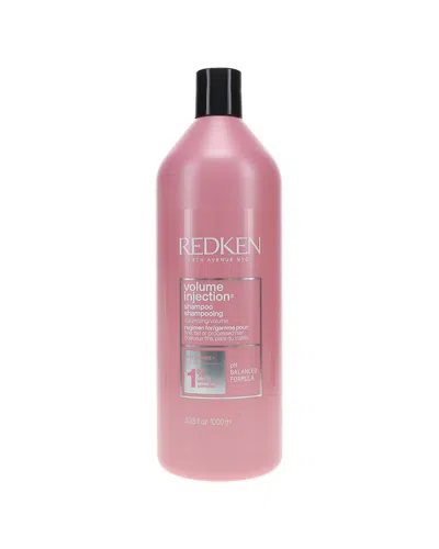 Redken 33.8oz Volume Injection Shampoo In Transparent