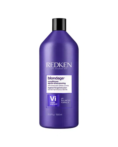 Redken 34oz Color Extend Blondage Color Depositing Conditioner In Purple