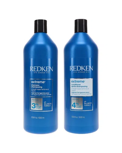 Redken 67.6oz Extreme Shampoo & Conditioner Combo Pack In Transparent