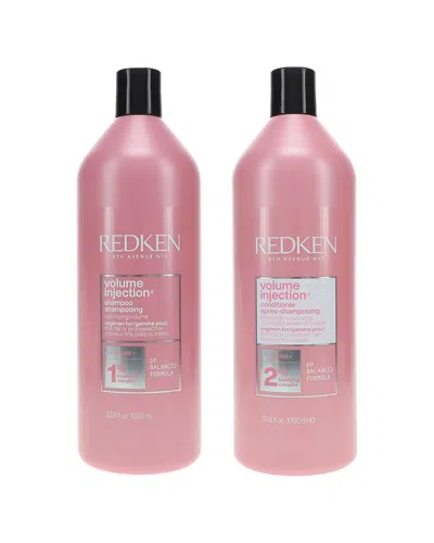 Redken 67.6oz Volume Injection Shampoo & Conditioner Combo Pack