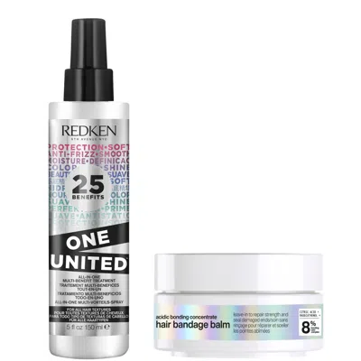 Redken Acidic Bonding Concentrate Hair Bandage Balm 75ml &  One United Multi-benefit Treatment Spray