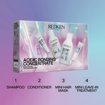 Redken Acidic Bonding Concentrate Holiday Gift Set For Damaged Hair