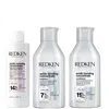Redken Acidic Bonding Concentrate Pre-treatment 190ml, Shampoo And Conditioner 300ml Bundle For Damaged Hai