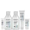 Redken Acidic Bonding Concentrate Pre-treatment 30ml, Shampoo And Conditioner 300ml, Mask 50ml & Leave-in 1