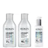 Redken Acidic Bonding Concentrate Shampoo 300ml, Conditioner 300ml And 24/7 Night & Day Serum 100ml Repair