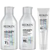 Redken Acidic Bonding Concentrate Shampoo 500ml, Conditioner 500ml And Leave-in Treatment 150ml Bond Repair