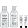 Redken Acidic Bonding Concentrate Shampoo And Conditioner 300ml With Leave-in Treatment 2 X 30ml, Bond Repa