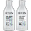 Redken Acidic Bonding Concentrate Shampoo And Conditioner 500ml Bond Repair Supersize Bundle