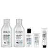 Redken Acidic Bonding Concentrate Shampoo And Conditioner 500ml With Shampoo 75ml, Conditioner 50ml And Lea