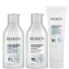 Redken Acidic Bonding Concentrate Shampoo, Conditioner And 5-minute Liquid Hair Mask Bond Repair Bundle