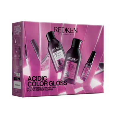 Redken Acidic Color Gloss Holiday Gift Set For Hair Shine & Gloss