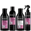 Redken Acidic Color Gloss Shampoo 300ml, Glass Gloss Treatment 237ml, Conditioner 300ml & Leave-in Treatmen