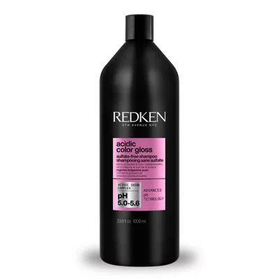 Redken Acidic Color Gloss Shampoo For Color Care & Added Shine In White