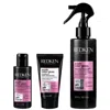 Redken Acidic Color Gloss Shampoo Mini 75ml, Conditioner Mini 50ml And Heat Protection Treatment 190ml (wor