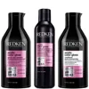 Redken Acidic Color Gloss Sulphate-free Shampoo 500ml, Activated Glass Gloss Treatment 237ml And Conditione
