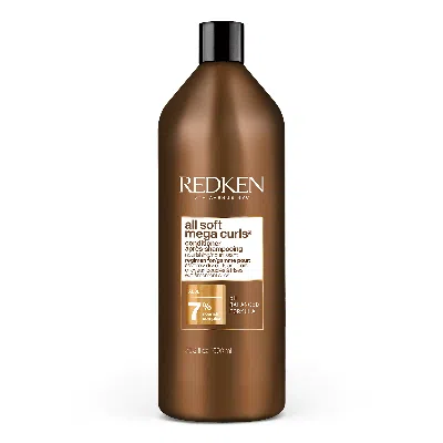 Redken All Soft Mega Curls Conditioner | Nourishing & Detangling In White