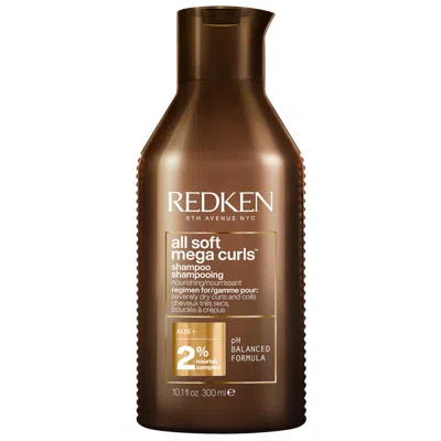 Redken All Soft Mega Curls Shampoo 300ml In White