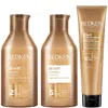 Redken All Soft Shampoo, Conditioner And Moisture Restore Leave-in Treatment, Hydrating Bundle, Softness &