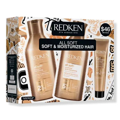 Redken All Soft Shine & Moisture Holiday Kit