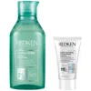 Redken Amino Mint Scalp Cleansing For Greasy Hair Shampoo And Acidic Bonding Concentrate Conditioner Bundle