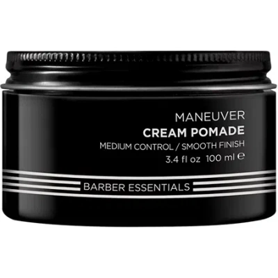 Redken Brew Maneuver Hair Pomade 3.4 Oz. In Black