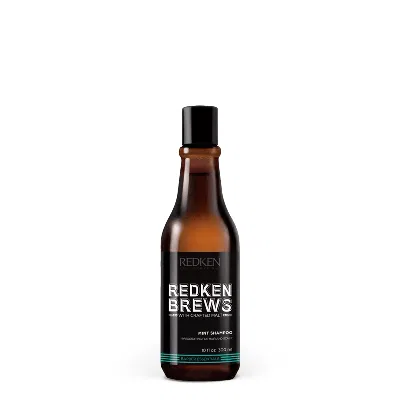 Redken Brews Cooling & Soothing Mint Shampoo For Men In White