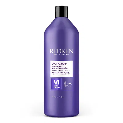 Redken Color Extend Blondage Color Depositing Conditioner In White