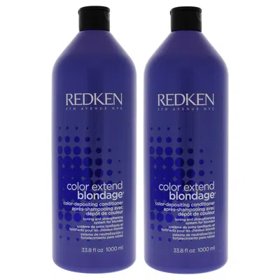 Redken Color Extend Blondage Color Depositing Conditioner By  For Unisex - 33.8 oz Conditioner - Pack In Purple