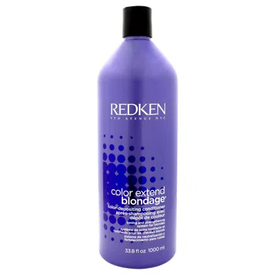 Redken Color Extend Blondage Color Depositing Conditioner By  For Unisex - 33.8 oz Conditioner In Transparent