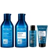 Redken Extreme Shampoo And Conditioner 300ml With Mini Shampoo 75ml And Conditioner 50ml Damaged Hair Bundl