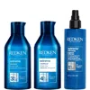 Redken Extreme Shampoo, Conditioner And Anti-snap Leave-in Treatment Strength Repair Bundle For Damaged Hai