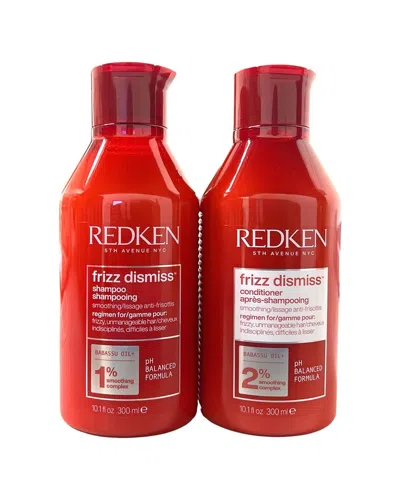 Redken Frizz Dismiss Shampoo & Frizz Duo In Transparent
