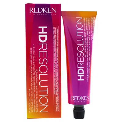 Redken Hd Resolution Haircolor - 7.03 Natural-gold By  For Unisex - 2.1 oz Hair Color