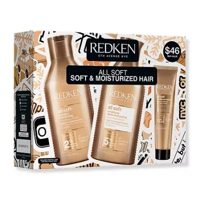 REDKEN HOLIDAY ALL SOFT HOLIDAY 3-PC. GIFT SET