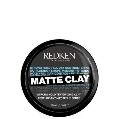 Redken Matte Clay Strong Hold Texturising Clay 75ml In White
