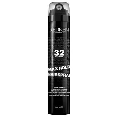 Redken Max Hold Hairspray For Extreme Hold 300ml In White