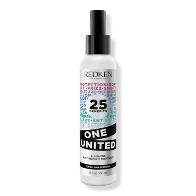 Redken One United All-in-one Multi-benefit Treatment For Heat Protection - 5.0 oz