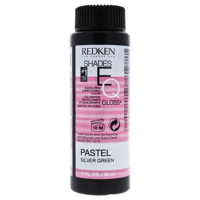 Redken Shades Eq Color Gloss - Pastel Silver Green By  For Unisex - 2 oz Hair Color In Transparent