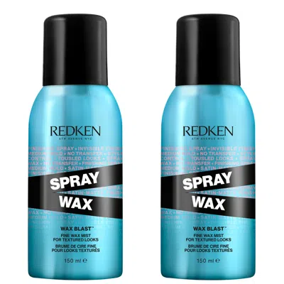 Redken Spray Wax Fine Wax Mist For Body And Dimension 2 X 150ml In White