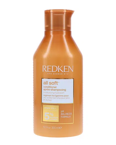 Redken Unisex 10oz All Soft Conditioner In Transparent