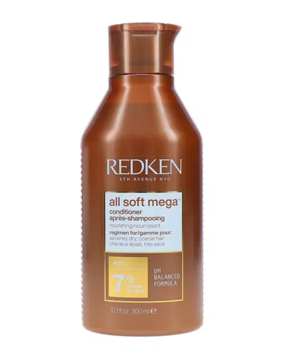 Redken Unisex 10oz All Soft Mega Conditioner In White