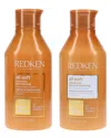 Redken Unisex 10oz All Soft Shampoo & Conditioner Combo Set